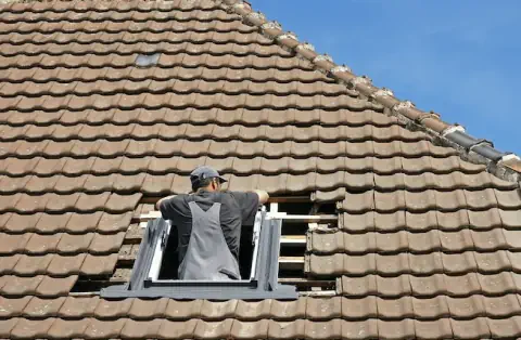 Pose de velux - Valdelaume 